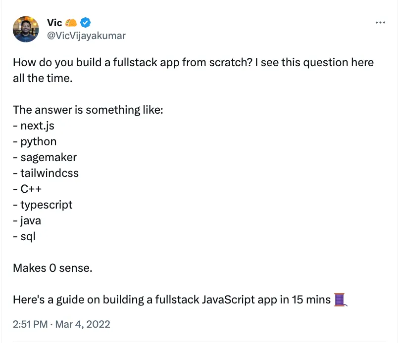Twitter thread